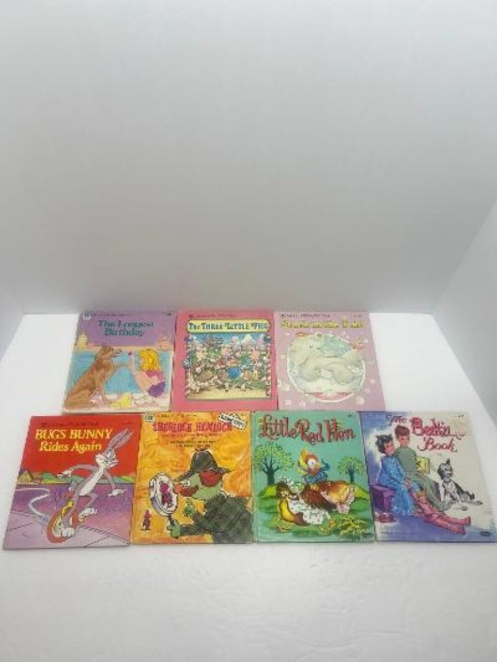 Vintage Whitman Tell-a-Tale Books Lot of 6